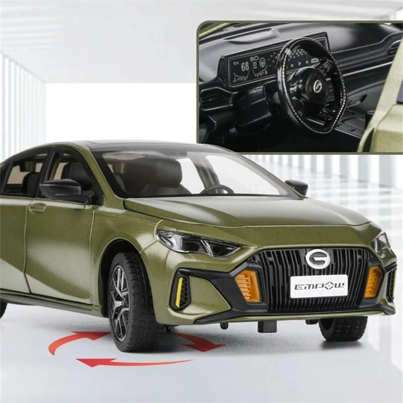 1:24 EMPOW 55 cupé modelo de coche de aleación diecast metal nuevo modelo de coche deportivo de calle Foto 4 de 4