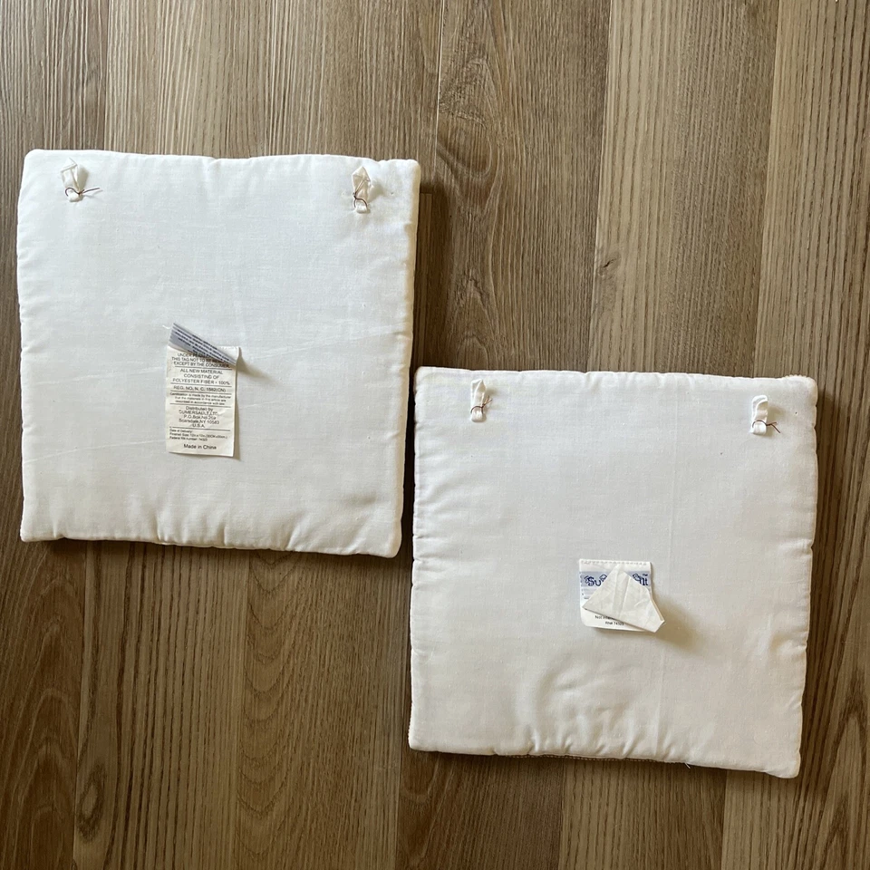 Juego de 2 colgantes de pared suaves SumerSault ovejas 12" x 12" Baaa blanco rosa polka Foto 4 de 4