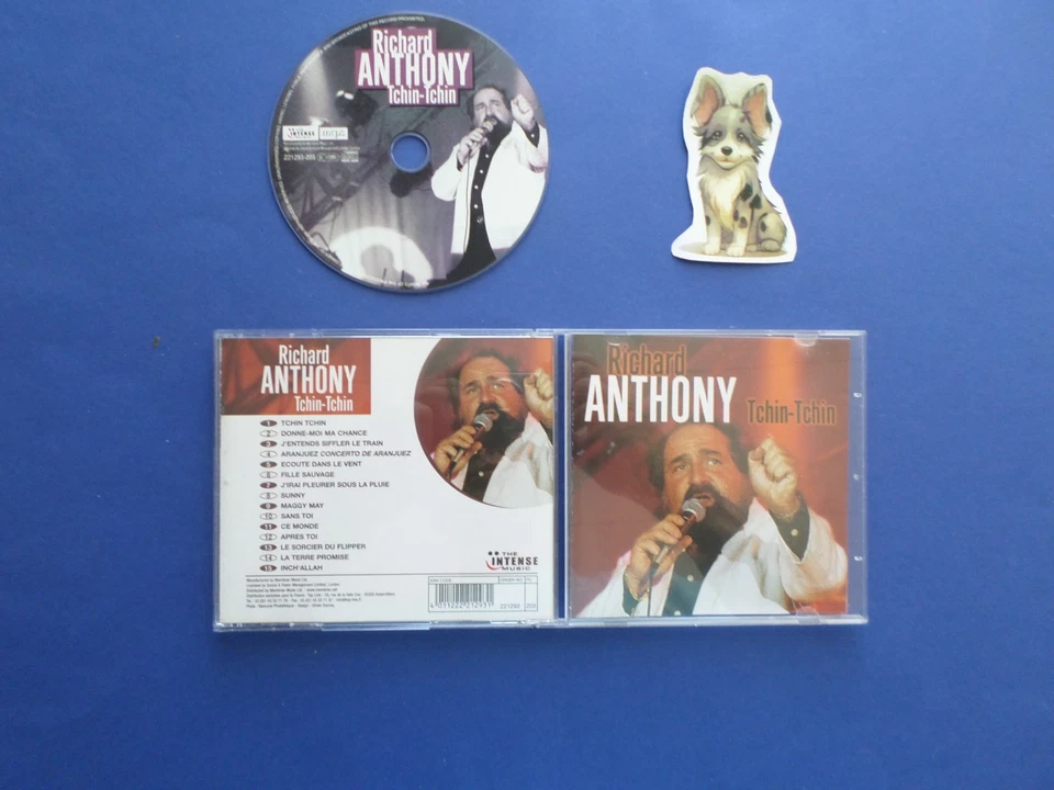 cd - RICHARD ANTHONY " tchin- tchin "en TBE - Photo 1/1