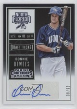2015 Contenders College Draft Ticket 38/99 Donnie Dewees (Blue Jersey) Auto s3g