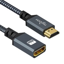 HDMI Extension Cable 15FT HDMI Male to Female 4K HDR 60Hz HDMI 2.0 Adapter