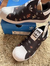 adidas Superstar 360 C Unisex Kids Slip-On Sneakers Black/White US 2.5 GX1868
