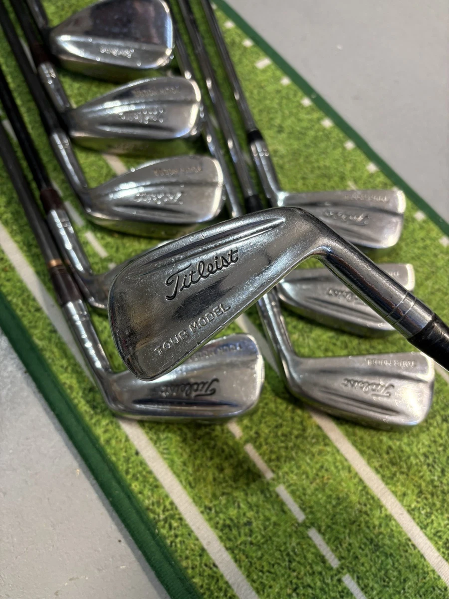 Set De Fers Titleist Tour Model 1979-1980 - Finition Noire Nitrure - S300 Stiff