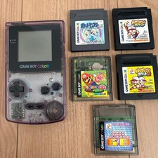 Game Boy Color Clear Purple Pokemon Silver Other Games Tested