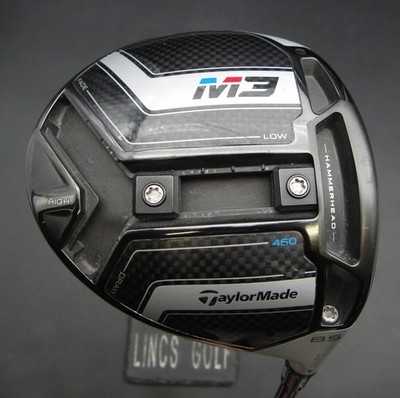 TaylorMade M3 460 8,5° Driver Stiff (optional) Graphitschaft PGM Grip*