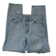 Levi's 501 Distressed Buttonfly jeans Women's size 25 x 30