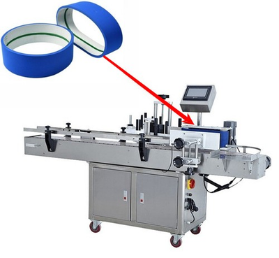 #ad For Round Bottle Labeling Machine Labeler Pressure Belts Wrap Belt Blue Sponge $94.99