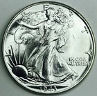 *1943 WALKING LIBERTY HALF DOLLAR* *GEM BU+++* NR #S1211