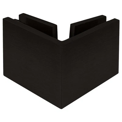 C.R. LAURENCE SGC900RB CRL Oil Rubbed Bronze Square 90 Degree Glass-to-Glass Cl