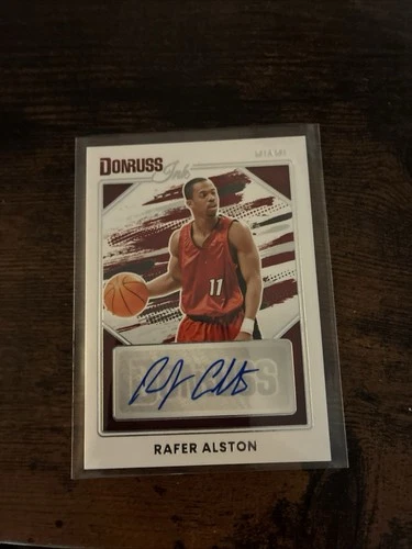 2025 Donruss Optic Donruss Ink Rafer Alston