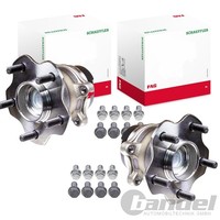 2X FAG Radlager Satz Hinten Passend FÜR Nissan Qashqai X-TRAIL Renault Koleos |