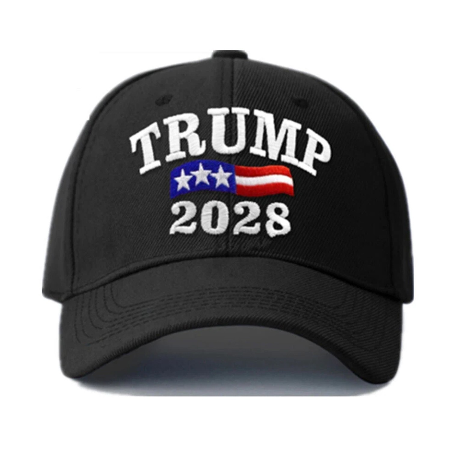 Trump 2028 MAGA Embroidered Trucker Hat Make America Great Again Baseball Cap