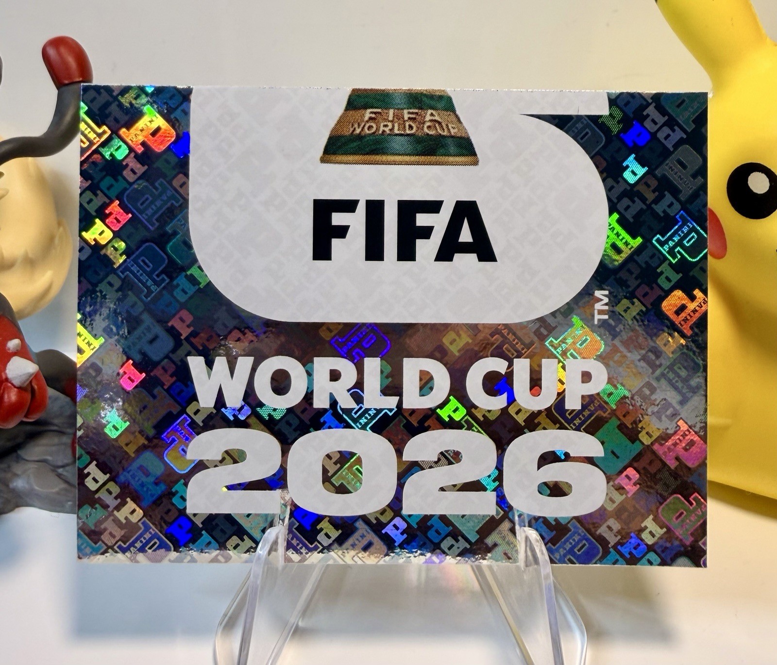 2026 Panini FIFA World Cup Stickers FWC2 Official Emblem FOIL
