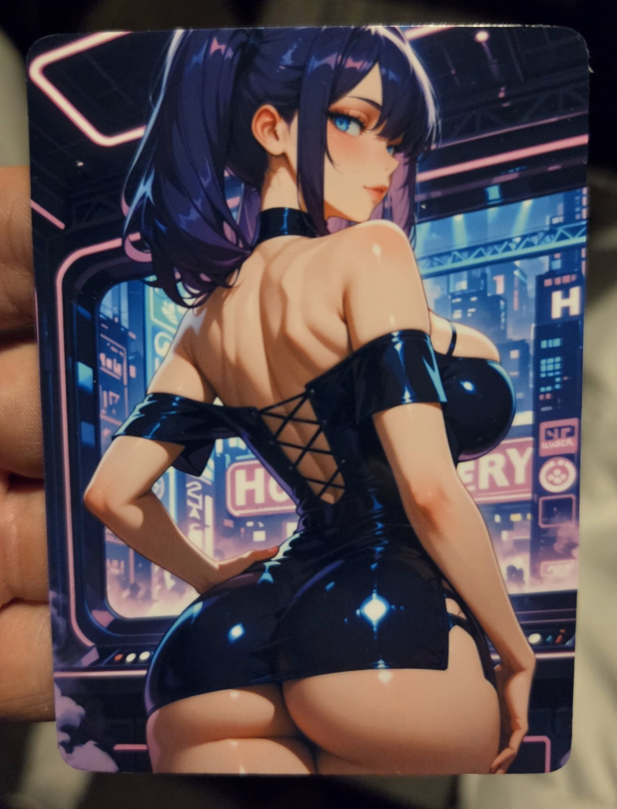 Full Art - Anime - Trading Card - Glossy - Art - DIY - Otaku - Waifu - ACEO 647