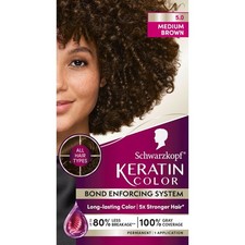 Permanent hair color cream