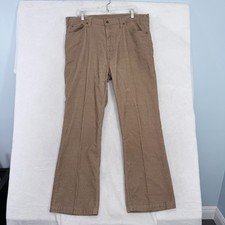 Vintage Levis 517 Corduroy Pants Mens 38x31 Brown Bootcut Casual