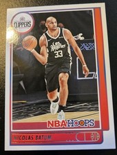 2021-22 Panini NBA Hoops Basketball Nicolas Batum #96 Los Angeles Clippers