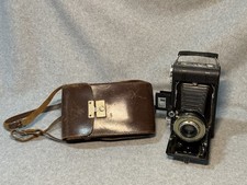Kodak Eastman Vigilant Six-20 Folding Camera In Excellent Condition With Case