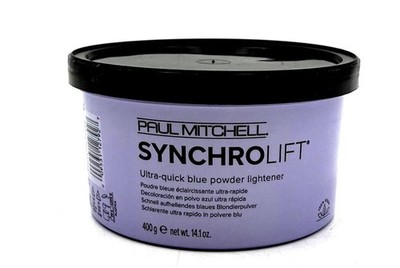 Paul Mitchell Blonde Synchro Lift Ultra Quick Blue Powder Lightener 14.1 oz
