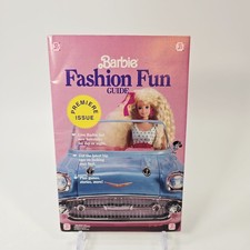 BARBIE FASHION FUN GUIDE  PREMIERE ISSUE  1990 MATTEL, INC.  VINTAGE MINT