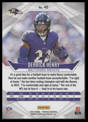 2024 Panini Phoenix #45 Derrick Henry Lazer | eBay