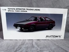 AUTOart Toyota Sprinter Trueno AE86 1/18 Scale Model Car Millennium Series