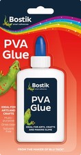 PVA Glue 118ml Multi Purpose Solvent Free Glue Dries Clear UKCA & CE Approved