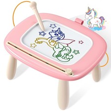Magnetic Drawing Board, Toddler Girl Toys for 1-2 Year Old, Doodle Board Pad ...