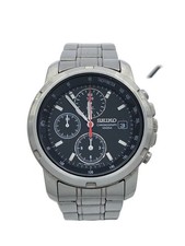 SEIKO Quartz Watch Analog Stainless BLK SLV 7T92 0BE0