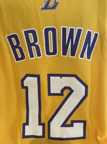 Adidas Los Angeles Lakers Shannon Brown #12 Jersey Woman’s Medium VTG - Picture 6 of 9