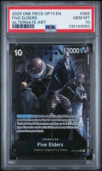 Five Elders (Alternate Art) OP13-082 SR - Carrying On His Will