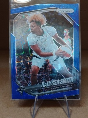2025 Panini Prizm WNBA Blue Velocity Prizm #119 NaLyssa Smith