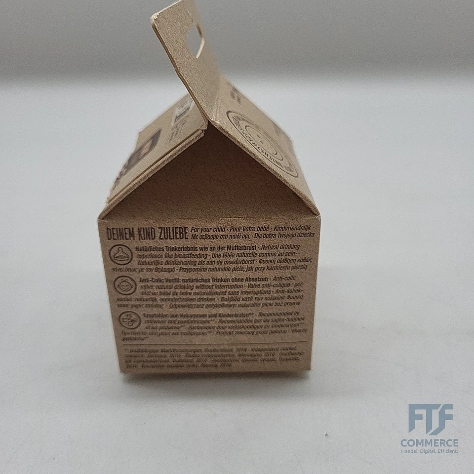 NUK for Nature Ersatz Silikon Trinksauger für Babyflasche | Kl... NUK for Nature - Bild 3 von 4