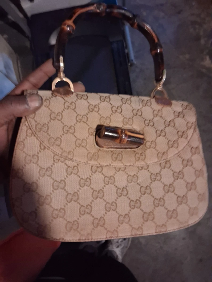 Gucci Bamboo Turn Lock Bags & Women's Leather Exterior | eBay