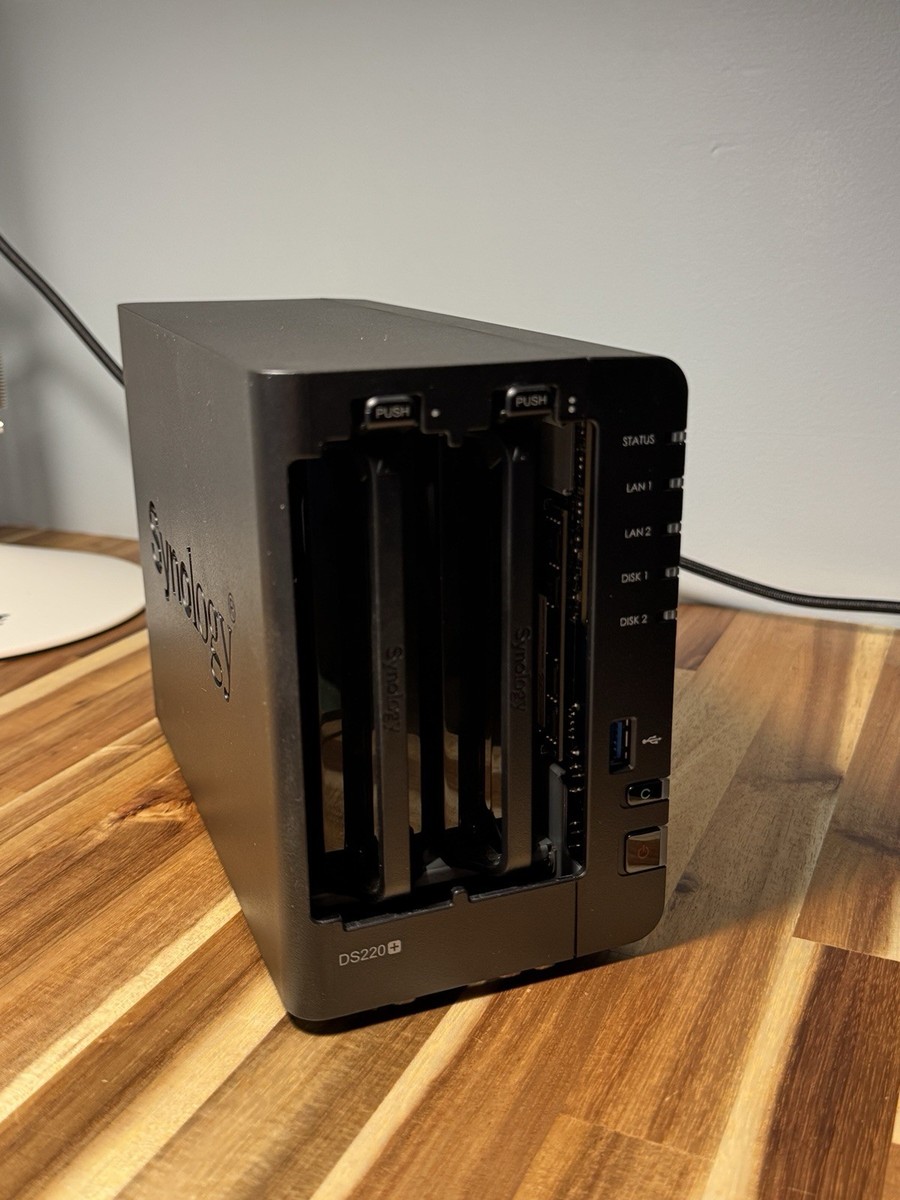 Synology DiskStation DS220+ 2 Bay NAS (Network Attached Storage