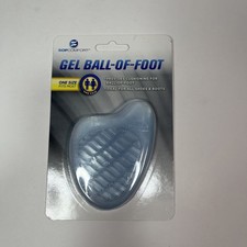 1 Pair Sofcomfort Gel Ball Of Foot Cushion one size fits Most new Insole 2 Pack