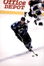PF33 2001 Original Photo STEPHANE YELLE COLORADO AVALANCHE NHL ICE HOCKEY CENTER
