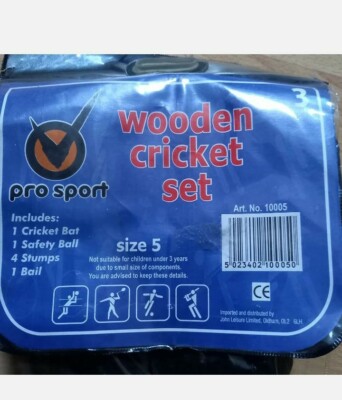Holz Cricket Set