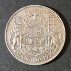 1950 - HALF DESIGN - Canada 50 fifty cents - LOW COMBINED SHIP - C50-276