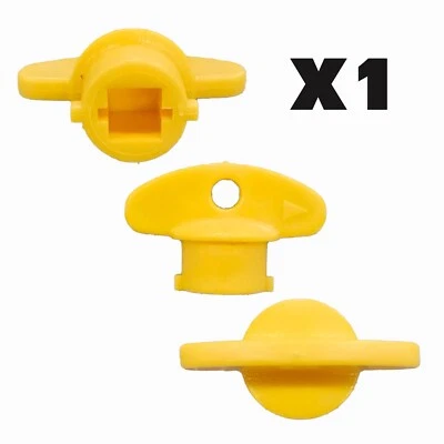 Magic Line 350 Safety Mopping Trolley Replacement Yellow Key for Lockable Door