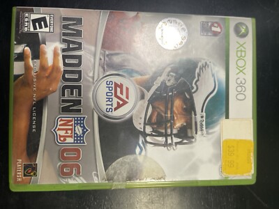 Madden NFL 06 Xbox 360-2005 Complete Edition