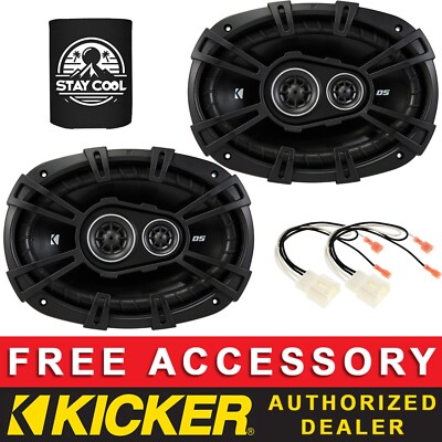 KICKER 43DSC69304 6''X9'' OEM SPEAKER REPLACEMENT KIT FOR FORD F-150 2015-2024