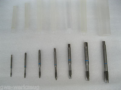 Heller Gewindebohrer Set HSSE HSSCo Gewindeschneider Blauring M3 - M12 für V2A