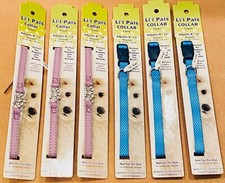 WHOLESALE Doggy Lot Lil Pals Adjustable Patterned Dog Collar, Petite Small