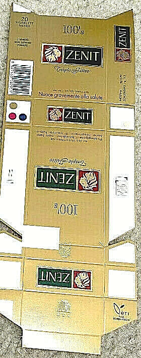 Vintage Collection - Zenit - 80s - ITALY 🇮🇹 - Empty