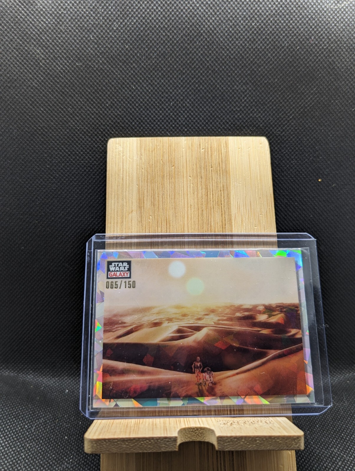 Tatooine Sunset 2023 Topps Chrome Star Wars Galaxy Atomic /150