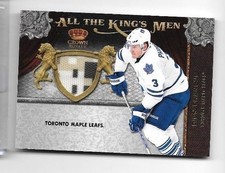 DION PHANEUF 2011 PANINI ALL THE KINGS MEN 4 COLOR GAME USED PATCH ~ LEAFS