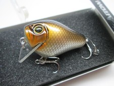 20301) SALE Fish Arrow mini Cranking Jack MR Wooden Crankbait Brown Shad