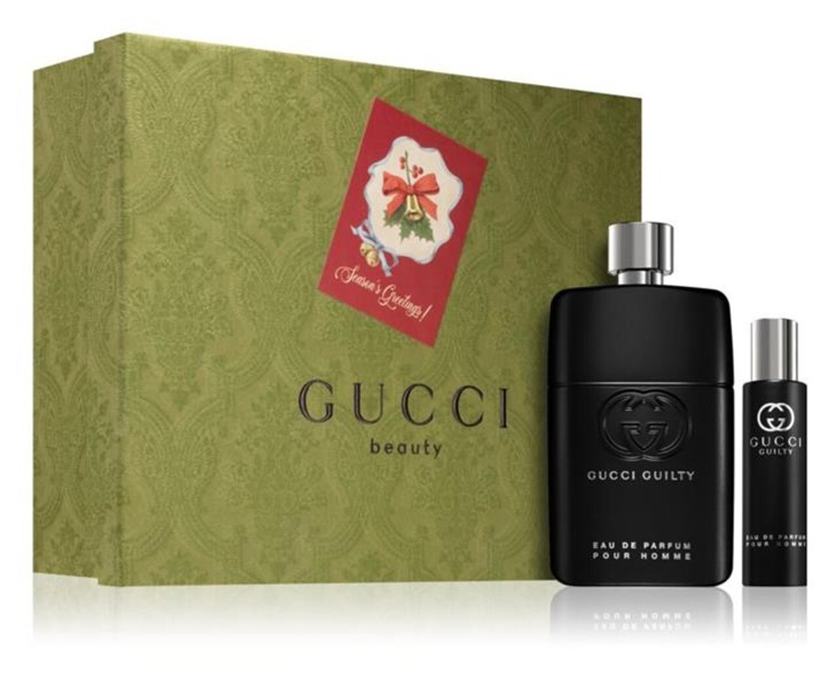 GUCCI GUILTY BEAUTY POUR HOMME 2 PC GIFT SET FOR MEN - 3.0 OZ EDP