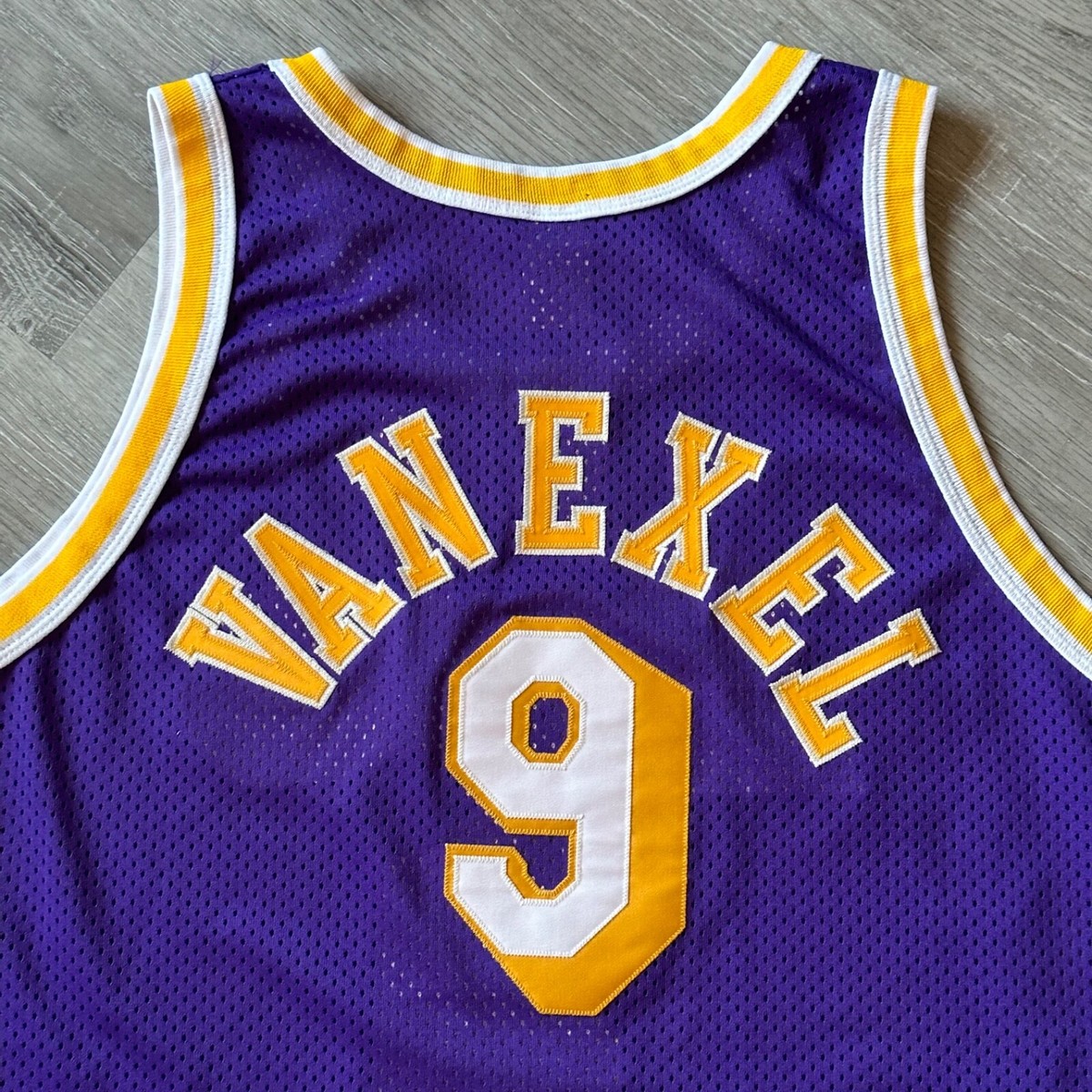 Authentic Nick Van Exel Los Angeles Lakers Jersey 48 XL Authentic Nick Van Exel Los Angeles Lakers Jersey 48 XL